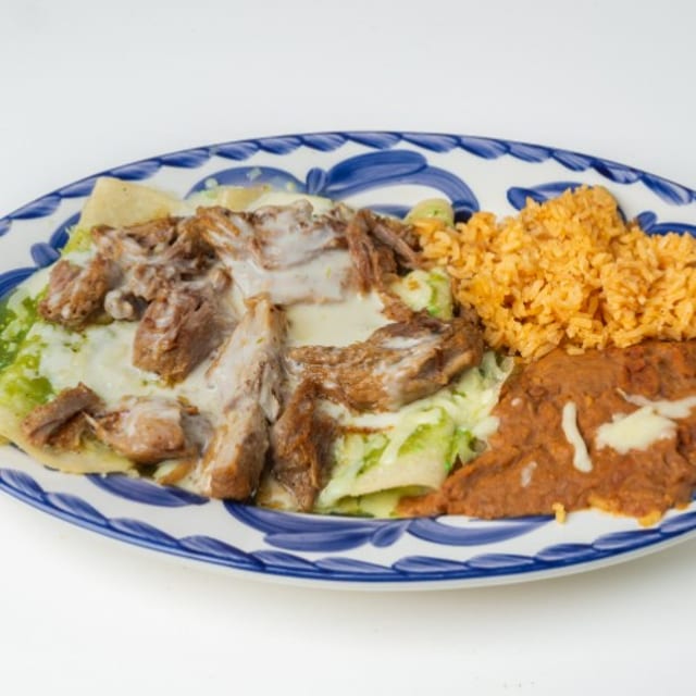 Enchiladas Suizas.