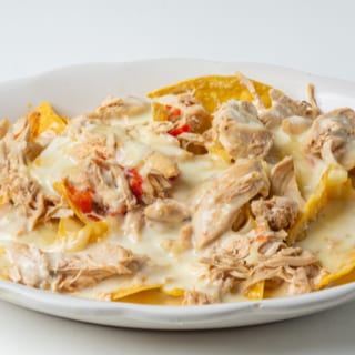 classic cheesy nachos