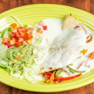 vegetarian quesadilla dinner