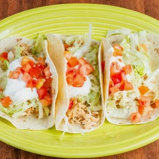 (3) soft tacos