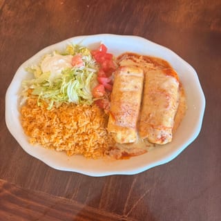Chimichangas Dinner
