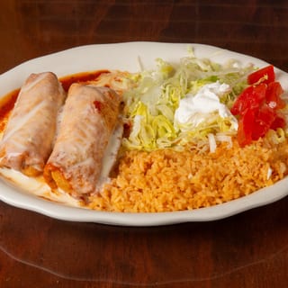 chimichanga dinner